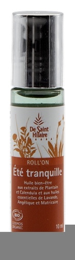 [3760098412891] Roll-on aux Huiles Essentielles Eté Tranquille Bio 10 ml