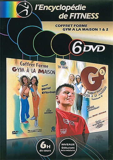 [3760128890026] L'encyclopédie de fitness : Coffret 6 DVD