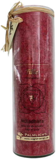 [4041678007034] Bougie Chakra Muladhara