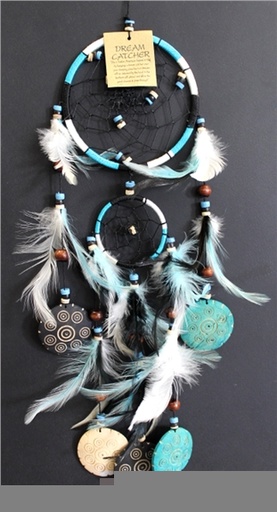 [4046833119300] Attrape-rêves bleu turquoise - MM