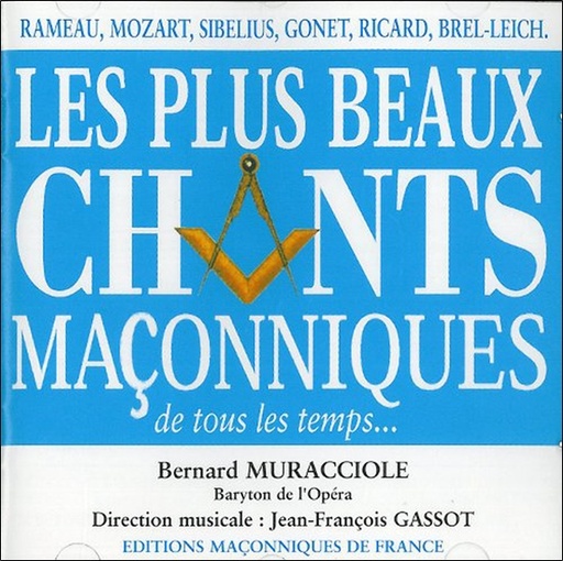[5425025890019] Les plus beaux chants maçonniques