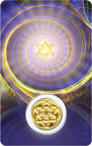 [6268977002081] Médaille sur carte Archange Tsadkiel