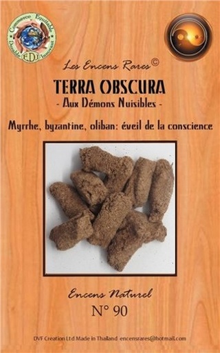 [8857122869563] Encens rares : Terra Obscura - Aux Démons Nuisibles - Eveil de la conscience - 25 Gr
