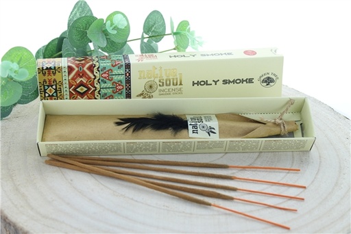 [8901684615158] Encens Green Tree Native Soul Holy Smoke - 15 grs