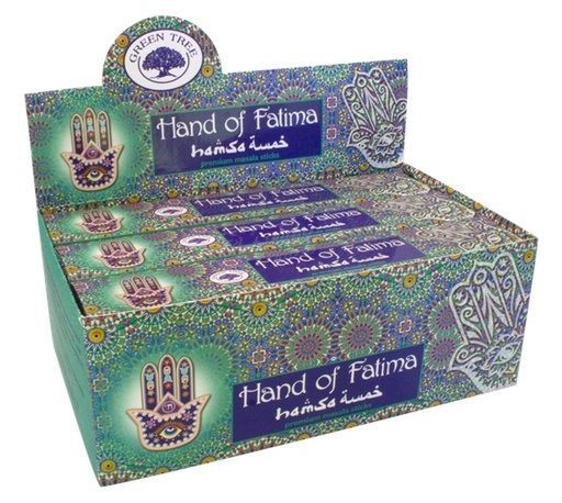 [8902276107501] Encens Green Tree - Main de Fatima - 15 grs