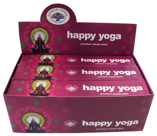 [8902276107716] Encens Green Tree Happy Yoga - 15 grs