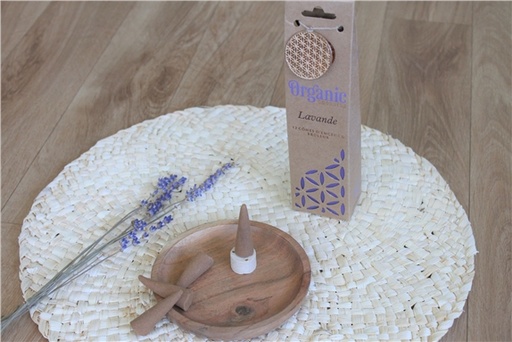 [8903833901099] Encens Cône Organic Lavande 41 g