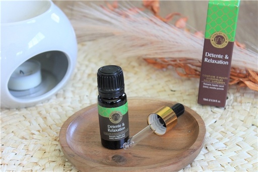 [8903833904953] Complexe d'Huiles essentielles Détente et relaxation 10 ml