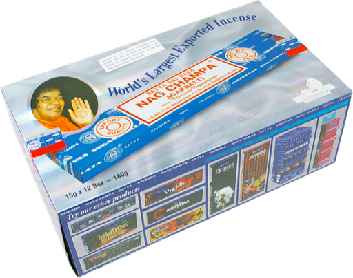 [8904245400477] Encens Nag champa - 15 grs - Satya
