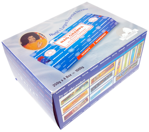 [8904245400545] Encens Nag Champa - 250 grs - Satya