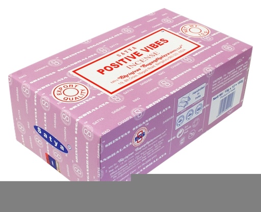[8904254001016] Encens Nag Champa Satya - Positive Vibes - 15 grs
