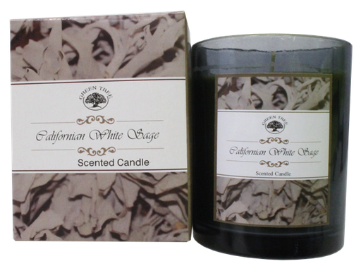 [8904280700013] Bougie Green Tree Sauge Blanche