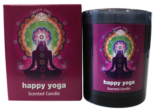 [8904280700051] Bougie Green Tree Happy Yoga