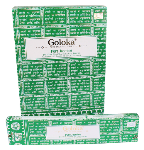 [8906051434042] Encens Goloka - 15 grs - Pure Jasmine