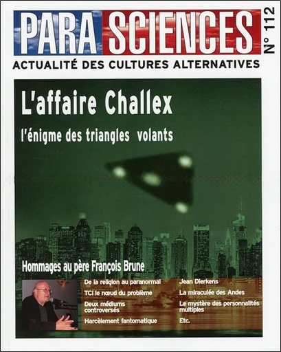 [9782357840485] Parasciences n°112 - L'affaire Challex