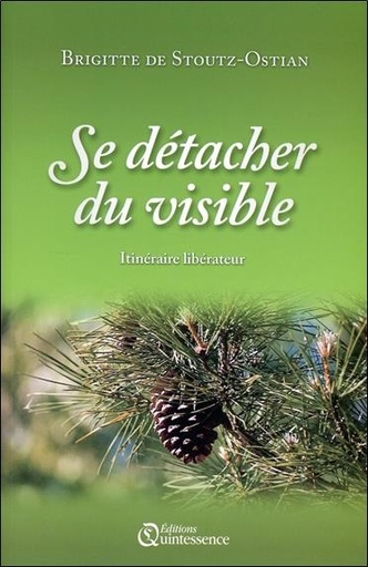 Couverture du livre Se détacher du visible - Itinéraire libérateur de Brigitte de Stoutz-Ostian