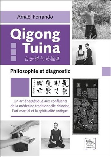 Couverture du livre Qigong Tuina Tome 3 - Philosophie et diagnostic de Amaël Ferrando