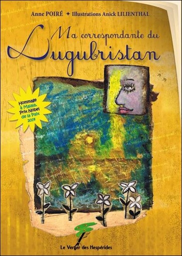 Couverture du livre Ma correspondante du Lugubristan de Anne Poiré