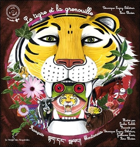 [9782365873765] Le tigre et la grenouille - Livre + CD