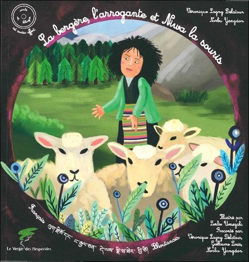 [9782365873789] La bergère, l'arrogante et Niwa la souris - Livre + CD