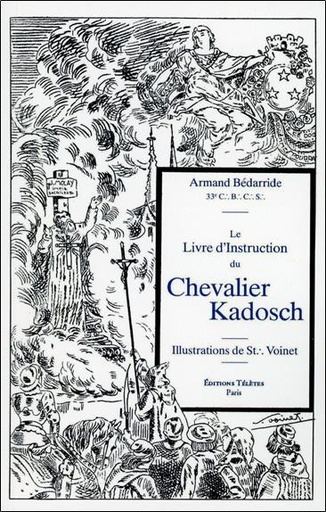 Couverture du livre Le Livre d'Instruction du Chevalier Kadosch de Armand Bédarride