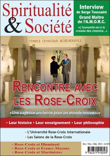 [9782371910393] Spiritualité & Société - Numéro spécial consacré à l'AMORC