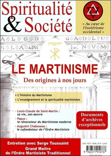 [9782371910737] Le Martinisme - Des origines à nos jours