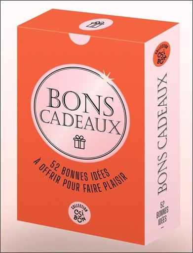 Bons cadeaux - 52 bonnes idées pour faire plaisir - Coffret