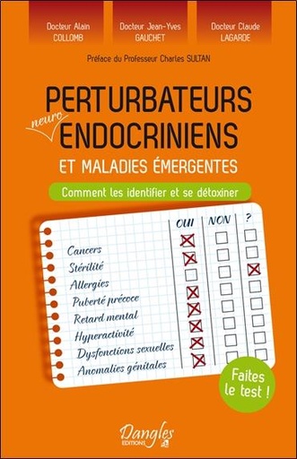 Couverture du livre Perturbateurs neuro-endocriniens et maladies émergentes de Alain Collomb