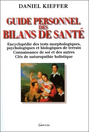 [9782733905708] Guide personnel des bilans de santé