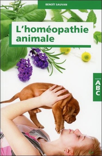 Couverture du livre L'homéopathie animale - ABC de Benoît Sauvan