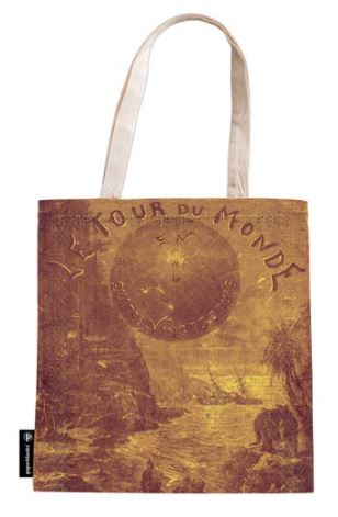 [9781439773178] Sacs en toile - Verne, Le Tour du Monde - Sac en toile - 