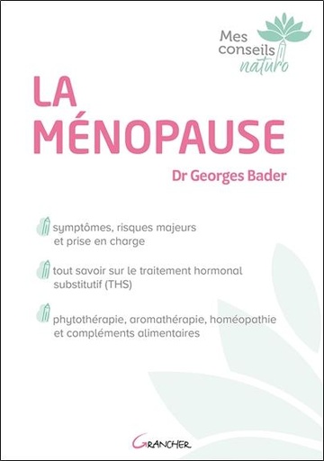 Couverture du livre La Ménopause de Georges Bader