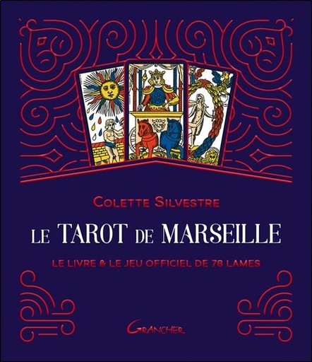 [9782733914953] Le Tarot de Marseille - Coffret - Le livre & le jeu officiel de 78 lames
