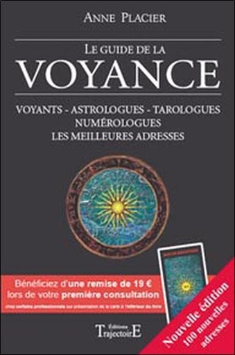 Couverture du livre Guide de la voyance de Anne Placier