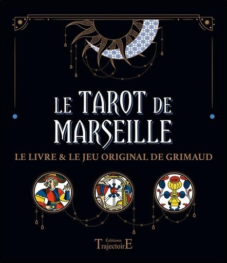 [9782841978250] Le Tarot de Marseille - Le livre & le jeu original de Grimaud - Coffret