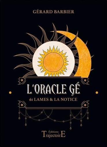 [9782841978328] L'Oracle Gé - 61 lames & la notice - Coffret