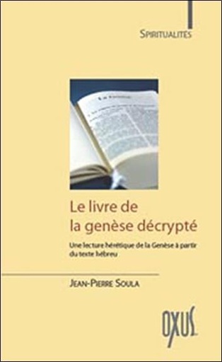 [9782848981185] Livre de la Genèse décrypté