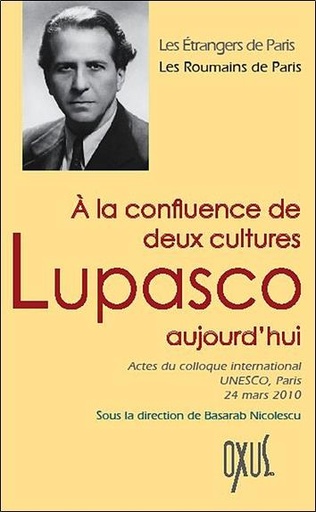 Couverture du livre A la confluence de deux cultures - Lupasco aujourd'hui de Basarab Nicolescu