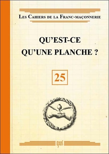 [9782848981772] Qu'est-ce qu'une planche ? Livret 25