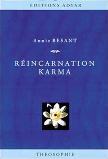 Couverture du livre Réincarnation karma de Annie Besant