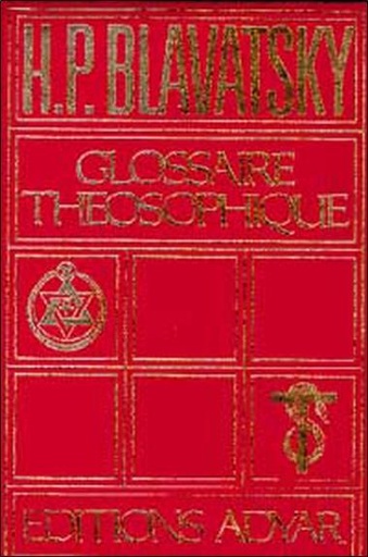 [9782850000751] Glossaire théosophique
