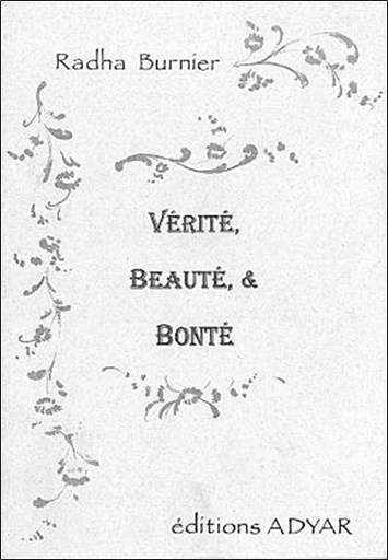 [9782850001253] Vérité. beauté et bonté
