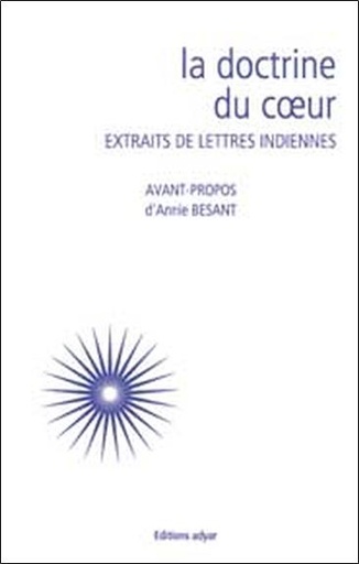 Couverture du livre La Doctrine du coeur de Annie Besant