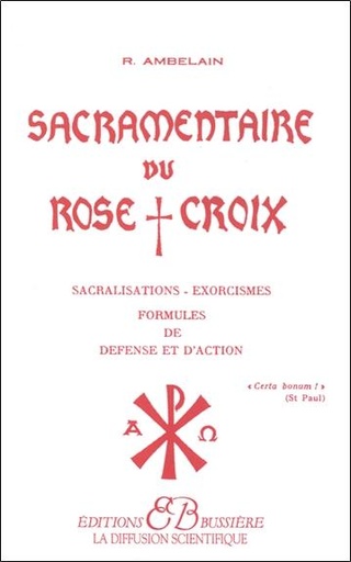 [9782850901065] Sacramentaire du Rose+Croix