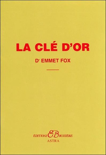 [9782850902734] La clé d'or