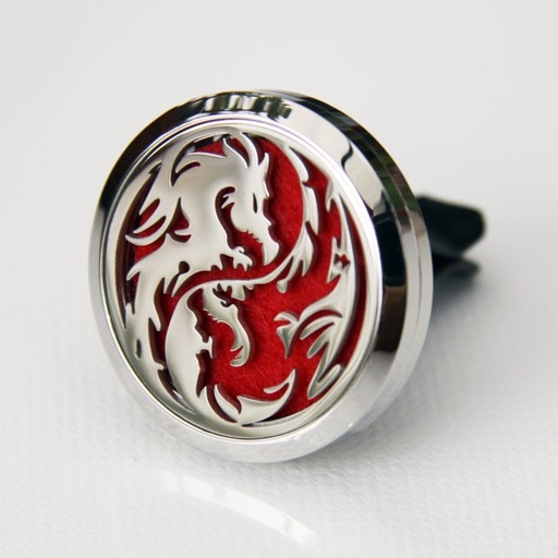 [3700643505975] Diffuseur voiture ClipArôme Dragon