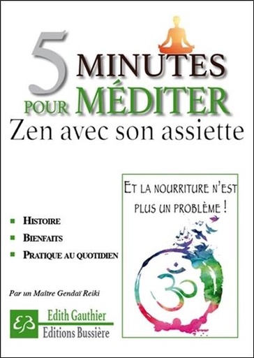 [9782850905766] 5 minutes pour méditer - Zen avec son assiette