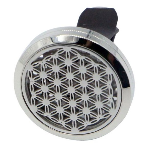 [3700643504626] Diffuseur voiture Clip'Arôme Fleur de Vie