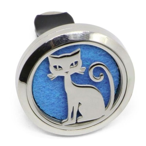 [3700643504916] Diffuseur voiture Clip'Arôme Chat